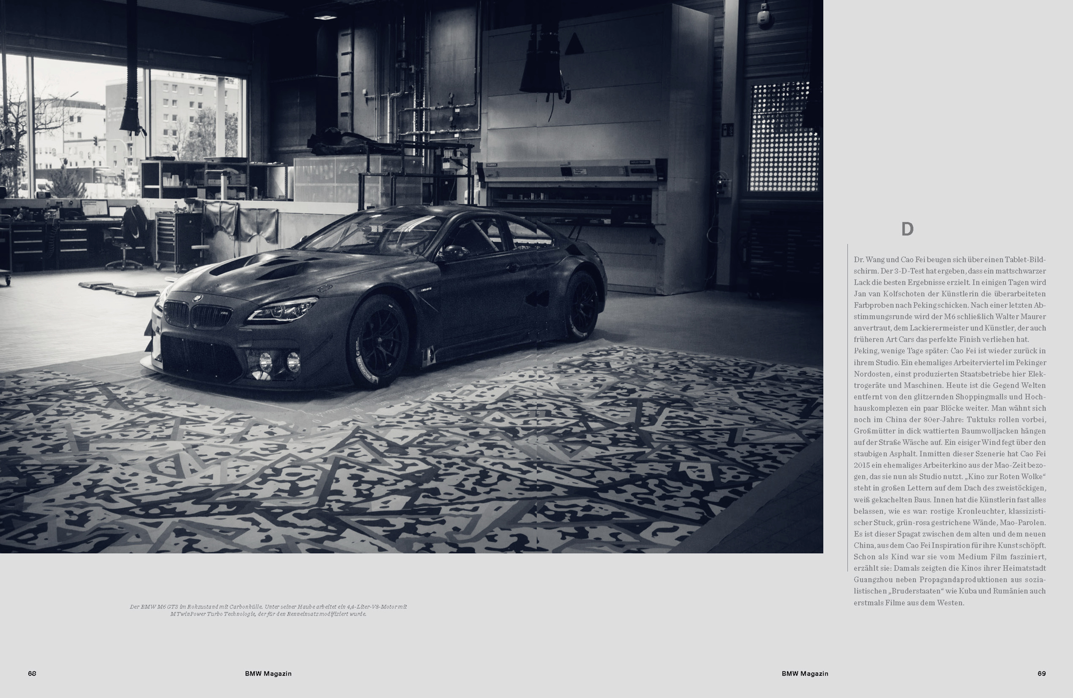 ringzwei BMW Magazin – Cao Fei Art Car